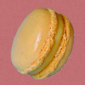 Macaron fruit de la passion