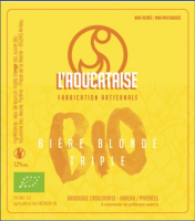 Bière blonde triple bio 7,2°