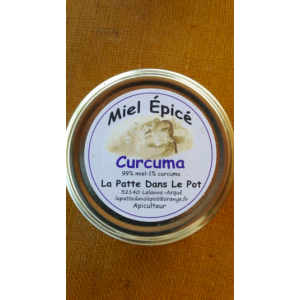 Miel au curcuma