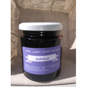 Confiture myrtilles