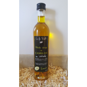 Huile vierge de cameline au shitaké
