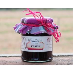 Confiture de cerise amande