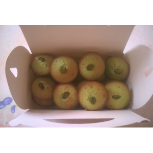 Mini financier pistache