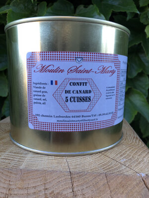 Confit de canard 5 cuisses