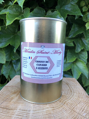 Confit de canard 8 ailerons