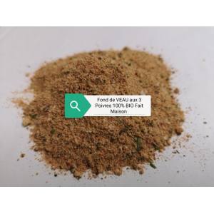 Fond de veau 3 poivres 100% bio