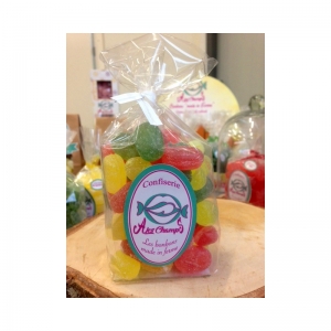 Bonbons arôme mélange fruits du ve