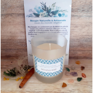 Bougie patchouli boisé
