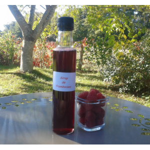 Sirop de framboises