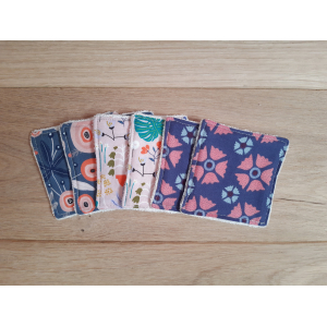 Les 6 cotons démaquillants - fleurs d'hiver