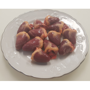 Coeurs de canard gras