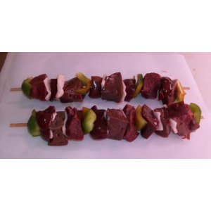 Brochettes abats boeuf