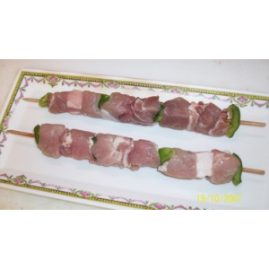 Brochettes porc