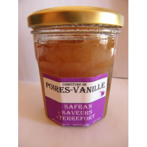 Confiture de poires vanille