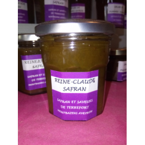 Confitures de reine claude au safran