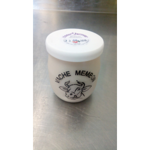 Yaourt au lait écrémé - cerises