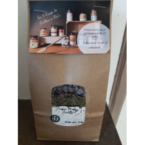 Sachet cookies menthe/chocolat prép