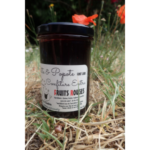 Confiture extra fruits rouges