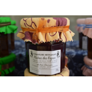 Confiture de pêche de vigne