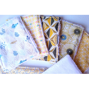 Lingette lavable 'or'