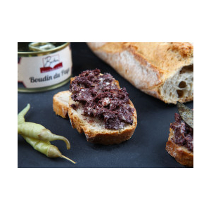 Conserve : boudin du pays