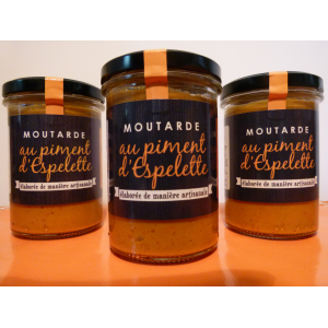 Moutarde au piment d'espelette