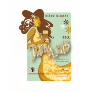 Coffret 3 x 75 cl dam'naïs bière blonde 5%