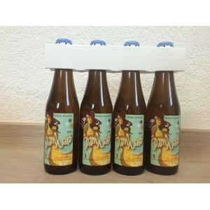 Coffret 4 x 33cl dam'naïs 5% bière blonde