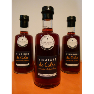 Vinaigre de cidre aromatisé à la f