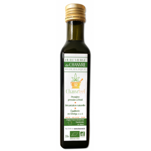Huile vierge de chanvre bio