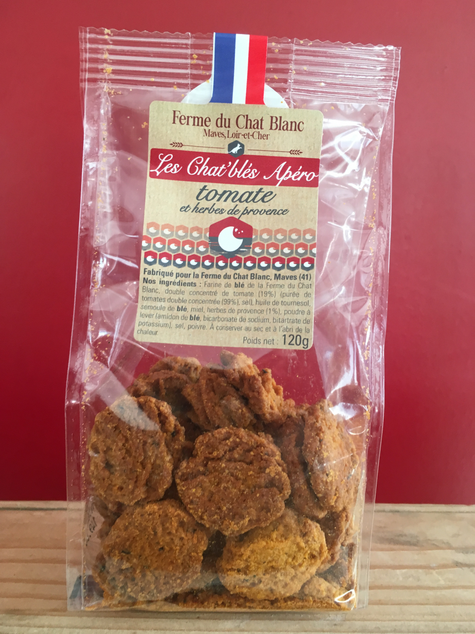 Les Chat Bles Apero Tomate Et Herbes De Provence 1 G Ferme Du Chat Blanc Locavor Fr