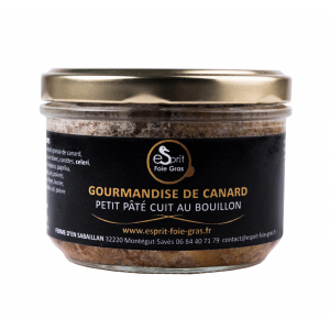 Gourmandise de canard (petit pâté cuit au bouillon) 200 g