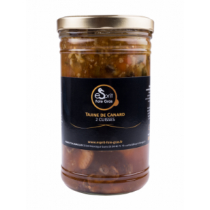 Tajine de canard (2 cuisses) - 850 g