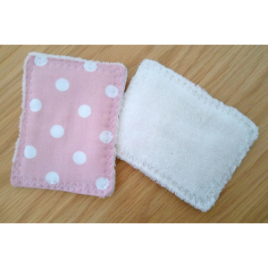 Eponge lavable microfibre 'pois