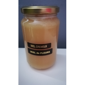 Miel crémeux fleurs
