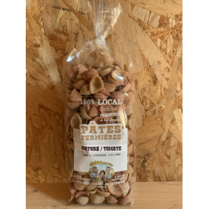 Pates nature/tomate coquillages