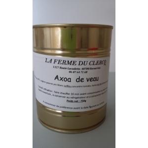 Axoa de veau 750g