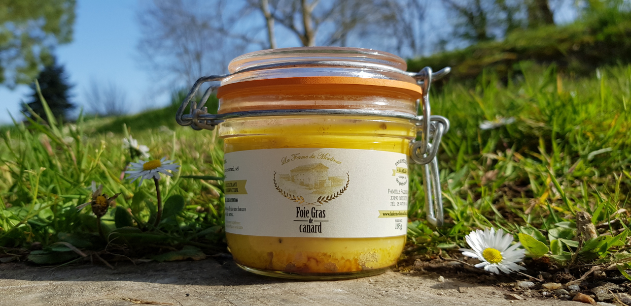 Verrine de foie gras 185gr - 185 g - La Ferme Du Moulinat - Locavor.fr