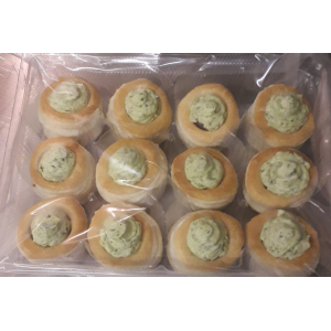 12 escargots mini feuilleté beurre per