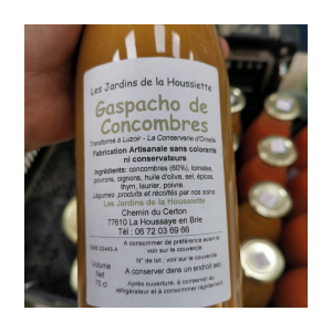 Gaspacho de concombre