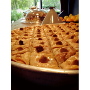 Baklawas véritables pur amandes et pur miel