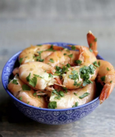 Crevettes persillées