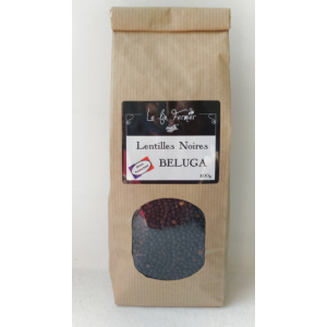 Lentilles noires beluga
