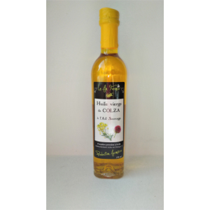 Huile de colza à l'ail sauvage