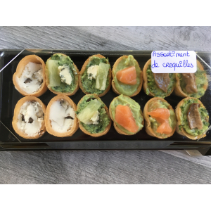 Assortiment de croquilles d’escargots