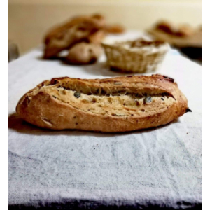 Pain au levain aux graines