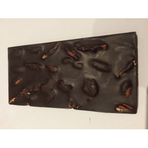 Tablette chocolat noir noix de péca