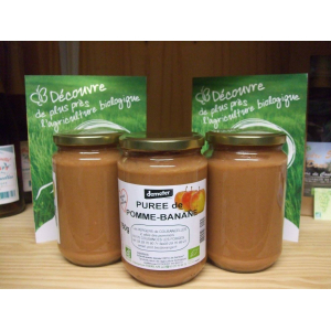 Purée de pomme-banane