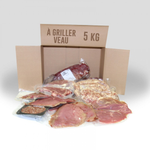 Colis à griller - 5kg - veau 82 euro