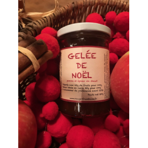 Gelée de noël (pomme/épices vin c